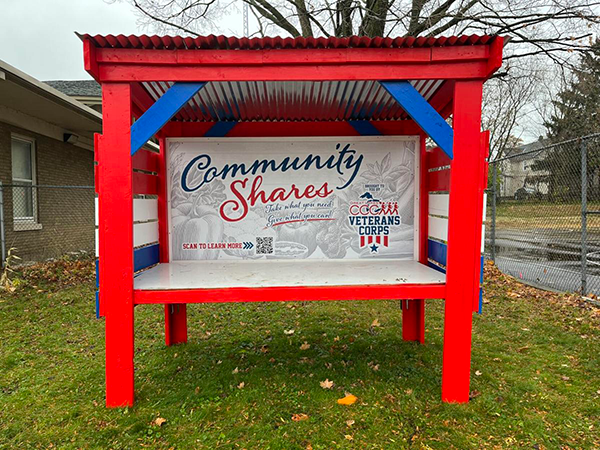 great lakes community conservation corps veterans corps plans to continue community shares farmstand